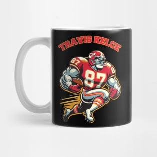 Travis Kelce Cartoon Mug